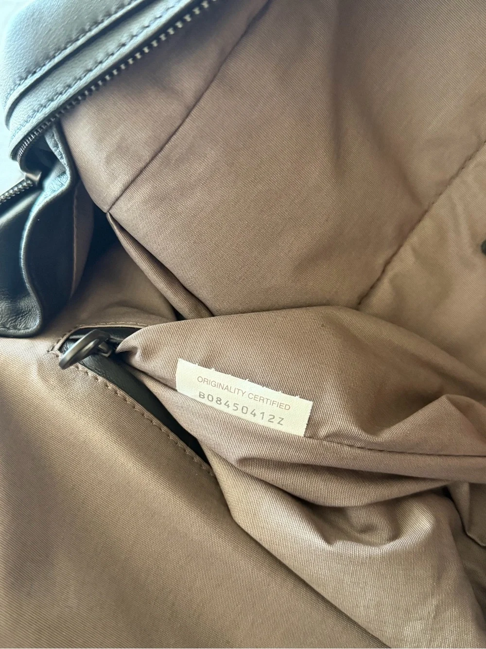 Bottega Veneta Black Intrecciato Leather Backpack